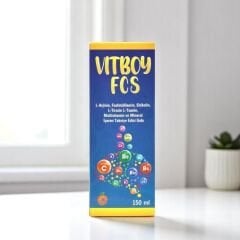 Vitboy FCS Multivitamin ve Mineral İçeren Takviye Edici Gıda 150 ml Şurup