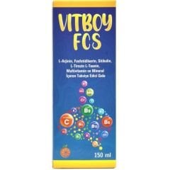 Vitboy FCS Multivitamin ve Mineral İçeren Takviye Edici Gıda 150 ml Şurup