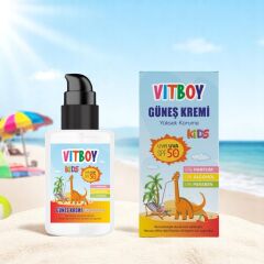 Vitboy Yüksek Koruma SPF 50+ Çocuk Güneş Kremi 75 ml