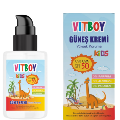 Vitboy Yüksek Koruma SPF 50+ Çocuk Güneş Kremi 75 ml
