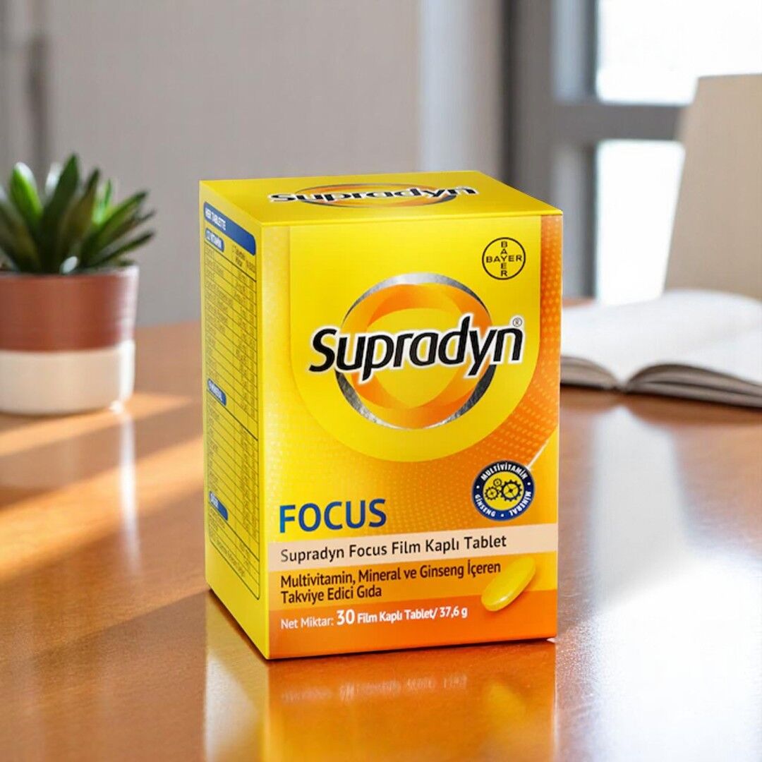 Supradyn Energy Focus 30 Film Kaplı Tablet